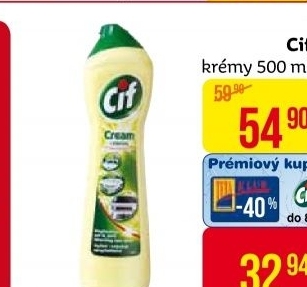 Krémový čistič Cif Cream