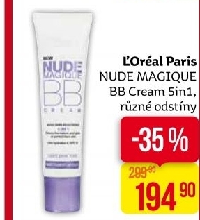 BB Cream 5v1 Nude Magique L'oreal