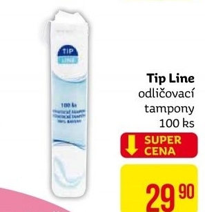 Odličovací tampony Tip Line