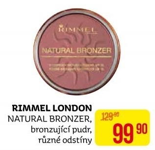 Pudr Natural Bronzer Rimmel