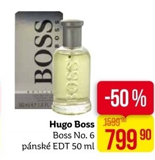 Toaletní voda pánská No.6 Hugo Boss