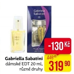 Toaletní voda dámská Gabriela Sabatini