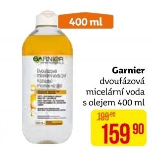 Dvoufázová micelární voda 3v1 Garnier