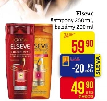 Šampon Elséve L'Oréal
