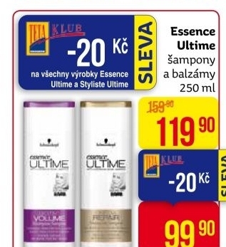 Šampon Schwarzkopf Essence Ultime