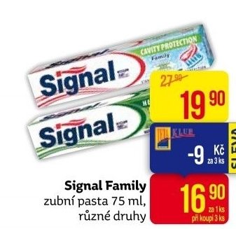 Pasta na zuby Family Signal