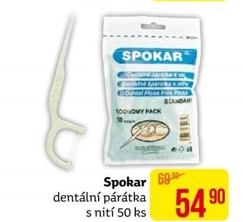 Dentální párátka s nití Spokar