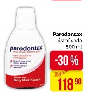 Ústní voda Parodontax