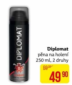 Pěna na holení pánská Diplomat