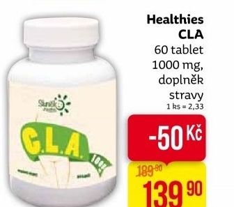 Doplněk stravy CLA Healthies
