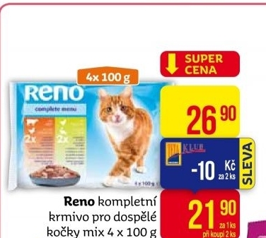 Kapsičky pro kočky Reno