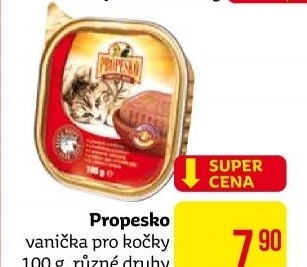 Paštika pro kočky Propesko