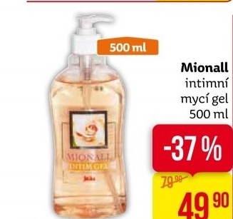 Intimní gel Mionall Mika