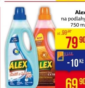Čistič na podlahy Alex