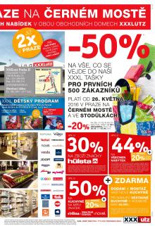 akční leták XXXLutz 24.5.2016-5.6.2016