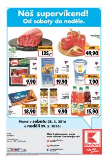 akční leták Kaufland 26.5.2016-1.6.2016