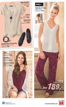 akční leták Kik textil 15.6.2016-15.7.2016