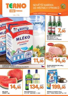 akční leták COOP 1.6.2016-7.6.2016