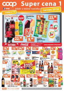 akční leták COOP 1.6.2016-7.6.2016