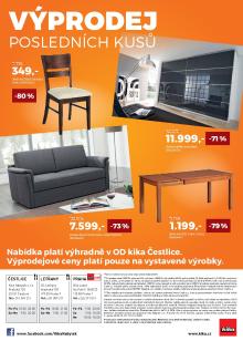 akční leták Kika nábytek 30.5.2016-6.6.2016
