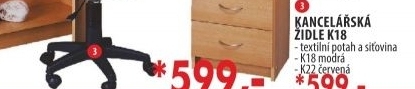 Židle HS 05 modrá K18