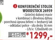 Konferenční stolek WOODSTOCK dub 26959