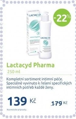 Intimní emulze Lactacyd Pharma