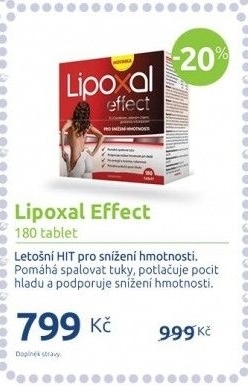 Doplněk stravy na hubnutí effect Lipoxal