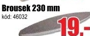 Brousek na kosu oválný 230 mm Extol