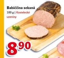 Sekaná babiččina Kostelecké uzeniny