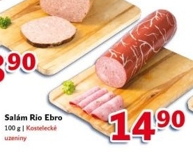 Salám Rio Ebro Kostelecké uzeniny