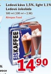 Ledová káva Eiskaffee