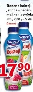 Jogurtový nápoj koktejl Danone