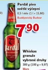 Pivo světlé výčepní 10° Pardál