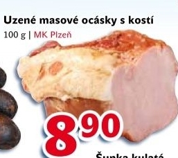 Masové ocásky uzené s kostí Schneider