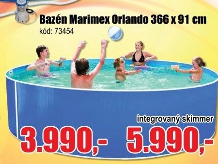 Bazén Marimex Orlando 3,66x0,91 m, skimmer Olympic