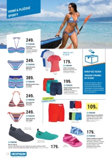akční leták Decathlon 6.6.2016-15.7.2016