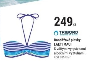 ANDÁŽOVÉ PLAVKY LAETI MAUI SE VŠITÝMI VYCPÁVKAMI