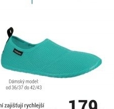OBUV DO VODY 50 MODRÁ