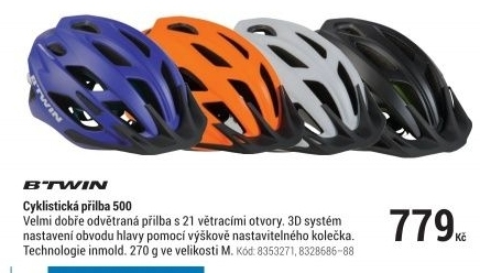 PŘILBA 500 NA HORSKÉ KOLO ČERNÁ