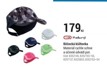 DÁMSKÁ BĚŽECKÁ KŠILTOVKA ČERNÁ