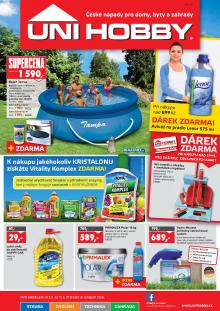 akční leták UNI HOBBY 2.6.2016-15.6.2016