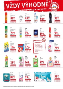 akční leták dm drogerie 8.6.2016-5.7.2016