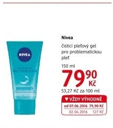 Gel pleťový čisticí Nivea