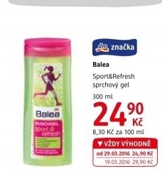 Sprchový gel Balea