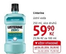 Ústní voda Listerine