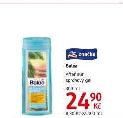 Sprchový gel After Sun Balea