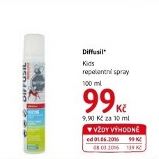 Repelent dětský Diffusil