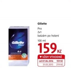 Balzám po holení 2v1 Gillette