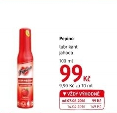 Gel lubrikační Pepino